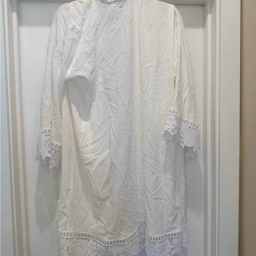 Heirloom Bridal White Robe